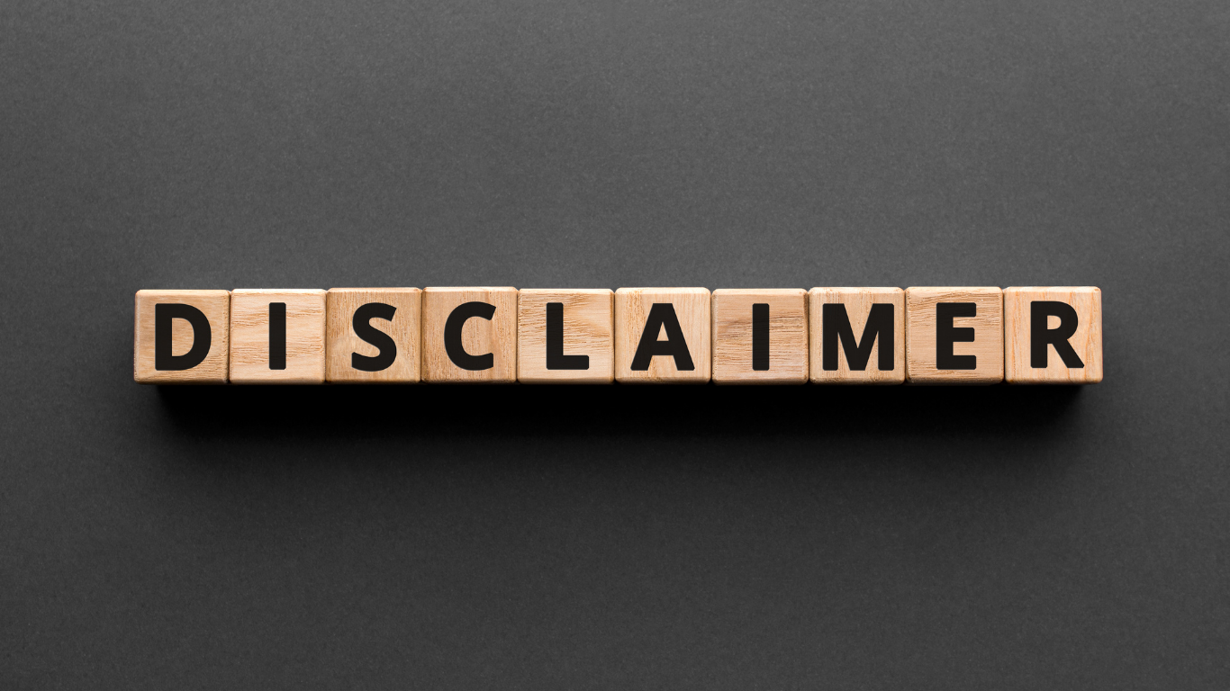 disclaimer