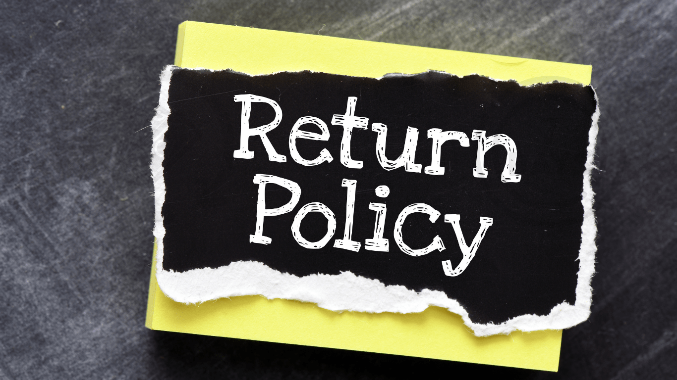 return and refund policy