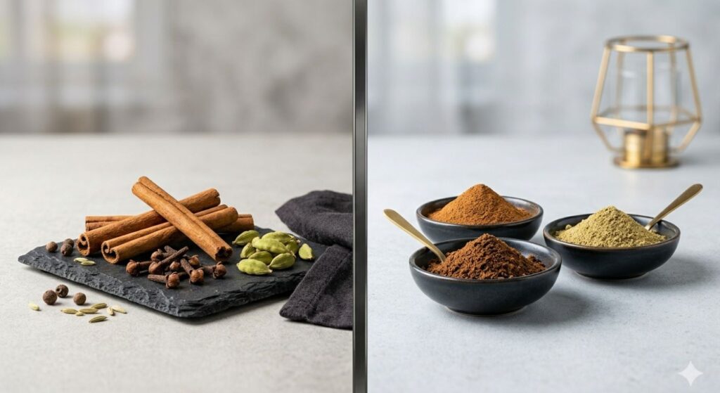 fresh vs powdered spices for sabzi ko tasty banane ke 5 spice hacks