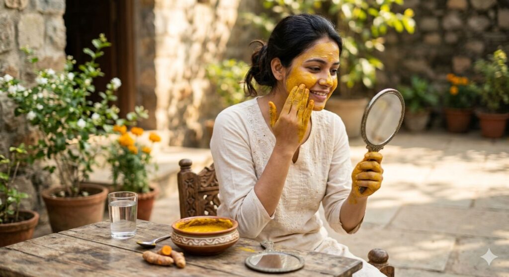 Haldi Face Pack for Natural Glowing Skin