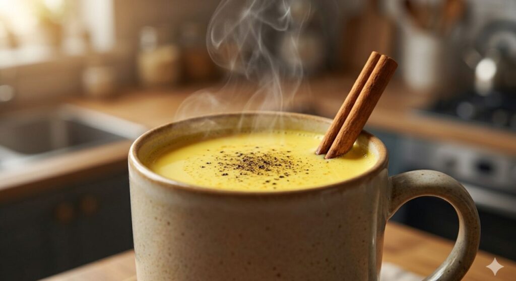 Haldi doodh ke fayde for immunity boost and better sleep
