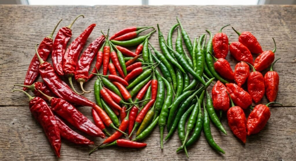 Kaunsi Mirch Kitni Teekhi Hoti Hai? (Scoville Scale Guide + Indian Chilli SHU List)