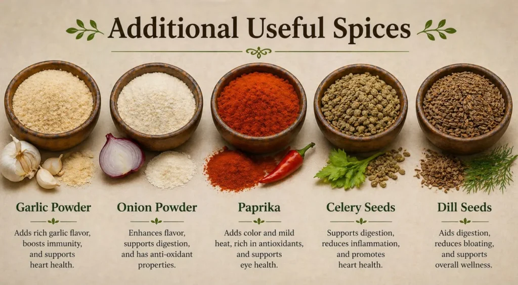 Useful Kitchen Spices – Garlic Powder, Paprika & More