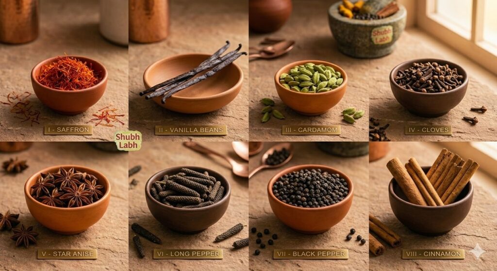 Duniya ki sabse mehngi spices 2026 list — kesar vanilla elaichi laung star anise