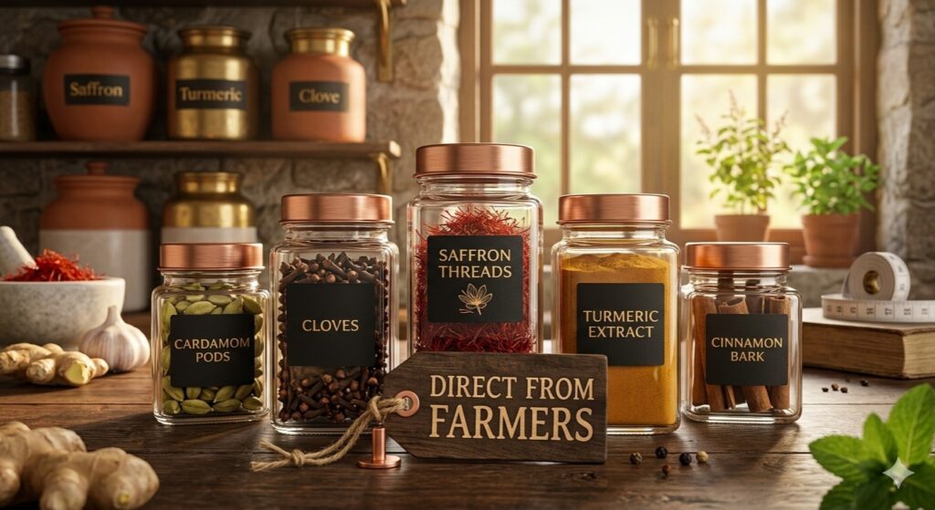 Sabse mehngi spices online India — premium genuine collection buy karein direct farmers se